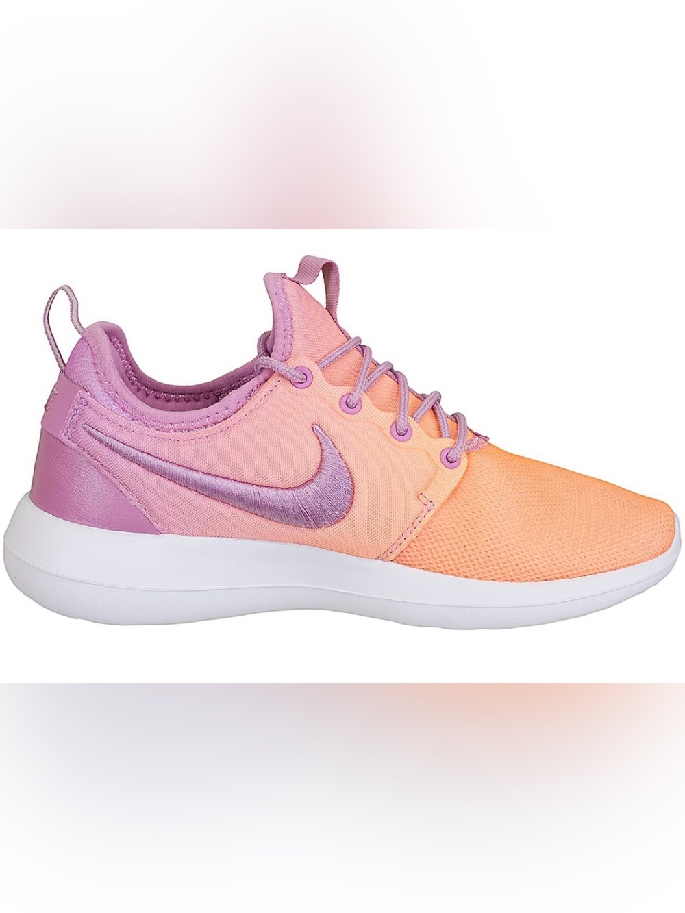 Pink and orange ombré Nike Roshe runners - 9
